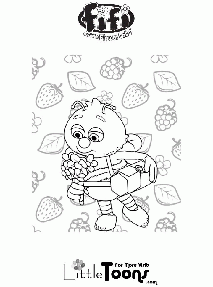 Pszczoły kolorowanki